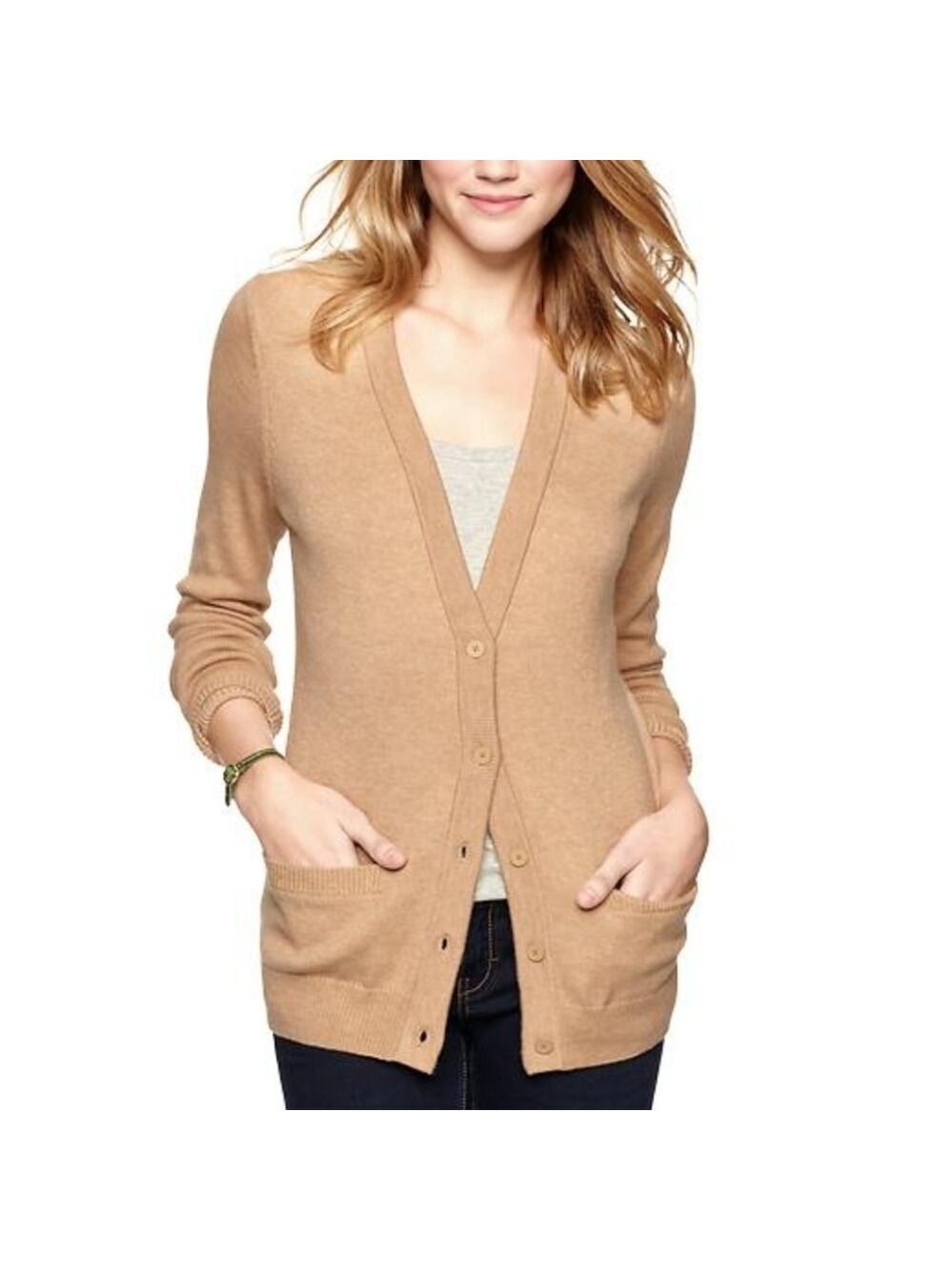 Gap women's Merino wool blend cardigan. Grandpa, grandmacore. Size XS. EUC